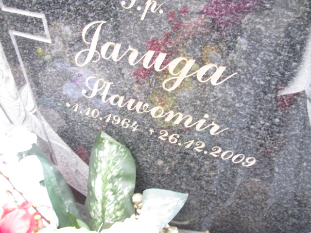 Sławomir Jaruga 1964 Zabrze Kończyce - Grobonet - Wyszukiwarka osób pochowanych