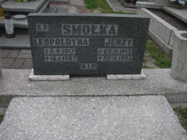 Jerzy Smołka  1913 Zabrze Kończyce - Grobonet - Wyszukiwarka osób pochowanych