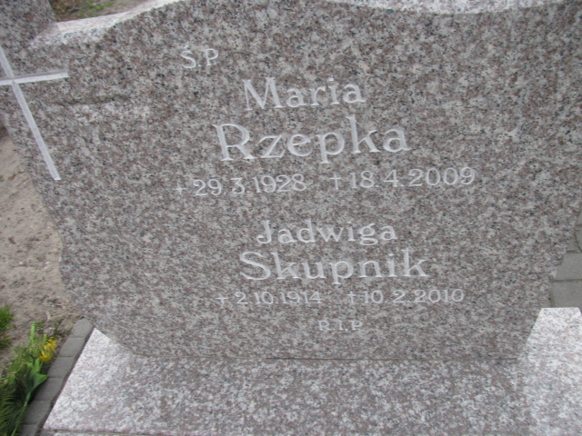 Jadwiga Skupnik 1914 Zabrze Kończyce - Grobonet - Wyszukiwarka osób pochowanych