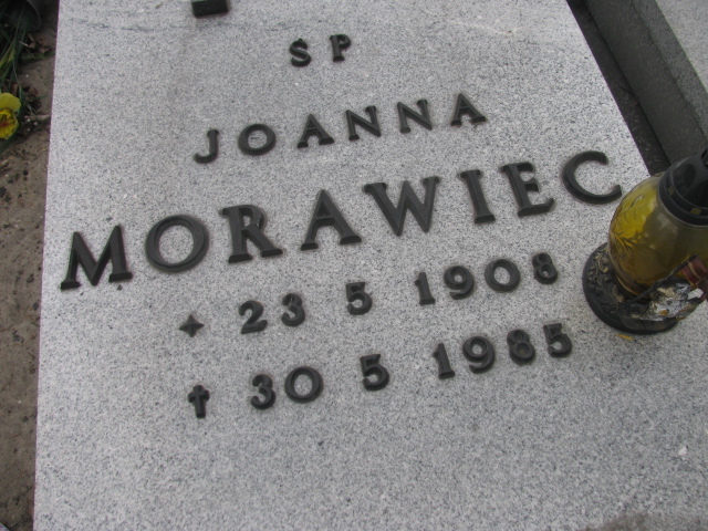 Joanna Morawiec 1908 Zabrze Kończyce - Grobonet - Wyszukiwarka osób pochowanych