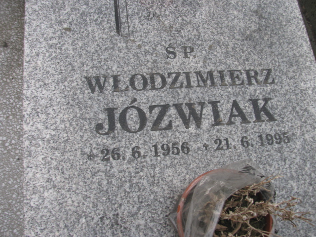 Włodzimierz Jóźwiak 1956 Zabrze Kończyce - Grobonet - Wyszukiwarka osób pochowanych