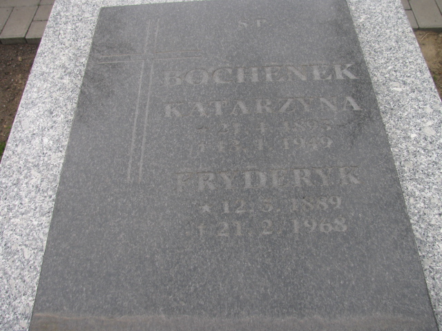 Katarzyna Bochenek 1893 Zabrze Kończyce - Grobonet - Wyszukiwarka osób pochowanych