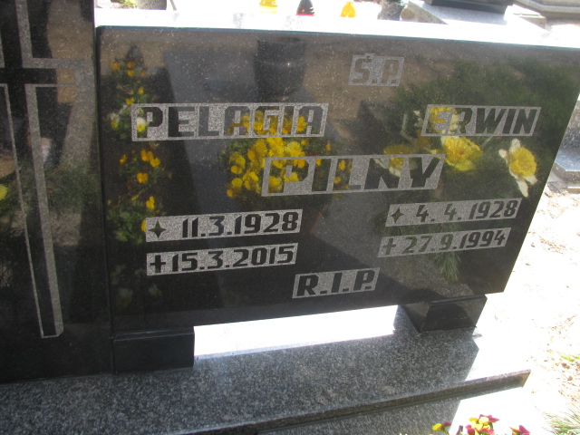 Erwin Pilny 1928 Zabrze Kończyce - Grobonet - Wyszukiwarka osób pochowanych