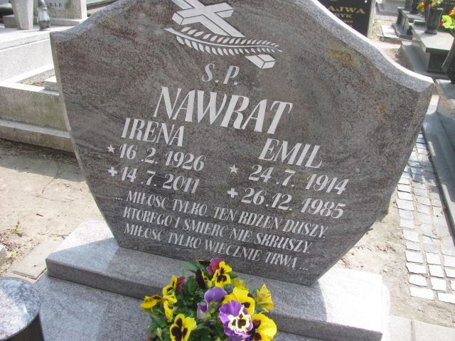 Emil Nawrat 1914 Zabrze Kończyce - Grobonet - Wyszukiwarka osób pochowanych