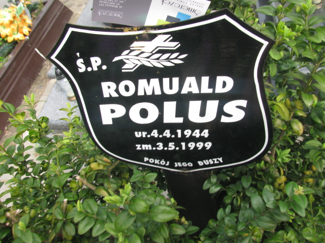 Romuald Polus 1944 Zabrze Kończyce - Grobonet - Wyszukiwarka osób pochowanych