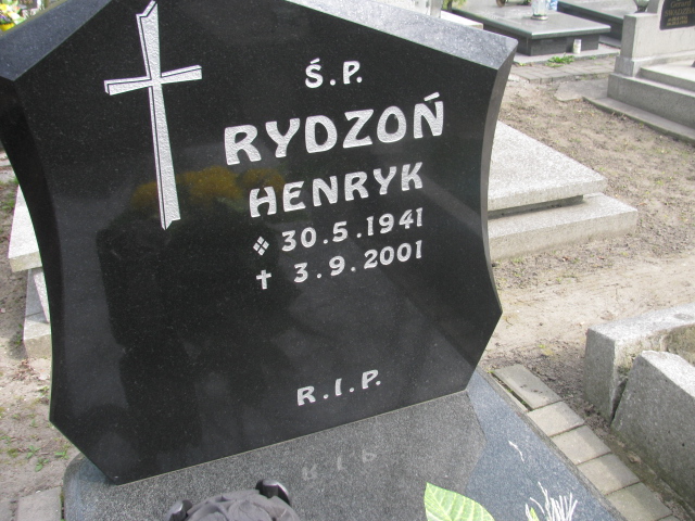 Henryk Rydzoń 1941 Zabrze Kończyce - Grobonet - Wyszukiwarka osób pochowanych