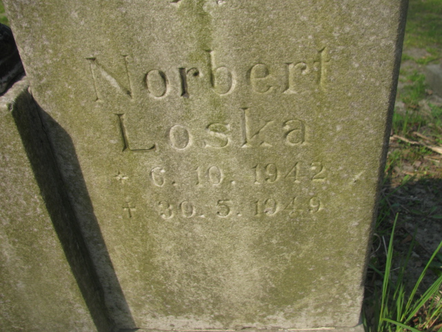 Norbert Loska 1942 Zabrze Kończyce - Grobonet - Wyszukiwarka osób pochowanych